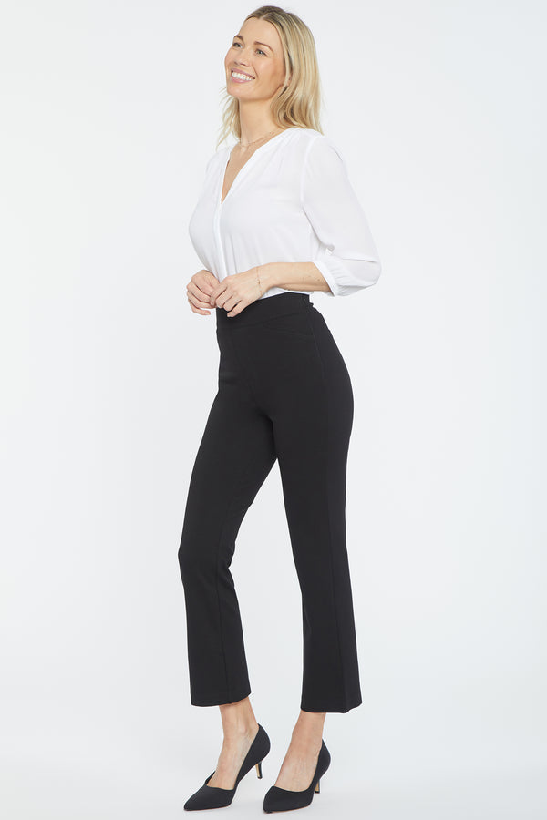Nydj Pull-On Straight Crop Pants