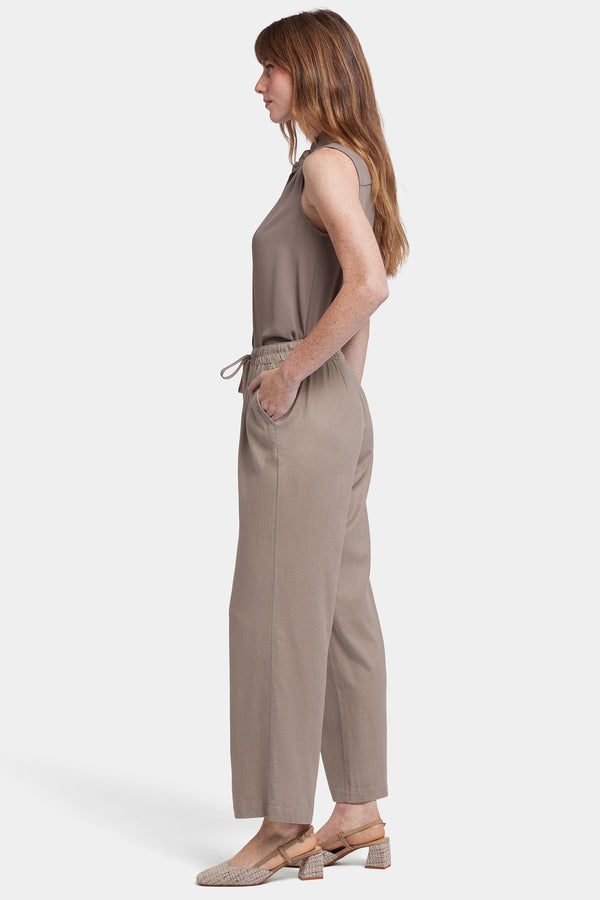 Nydj Relaxed Drawstring Pull-On Pants In Petite