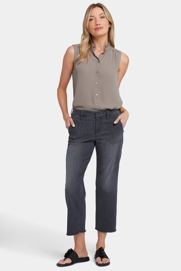 Nydj Relaxed Piper Crop Jeans In Petite