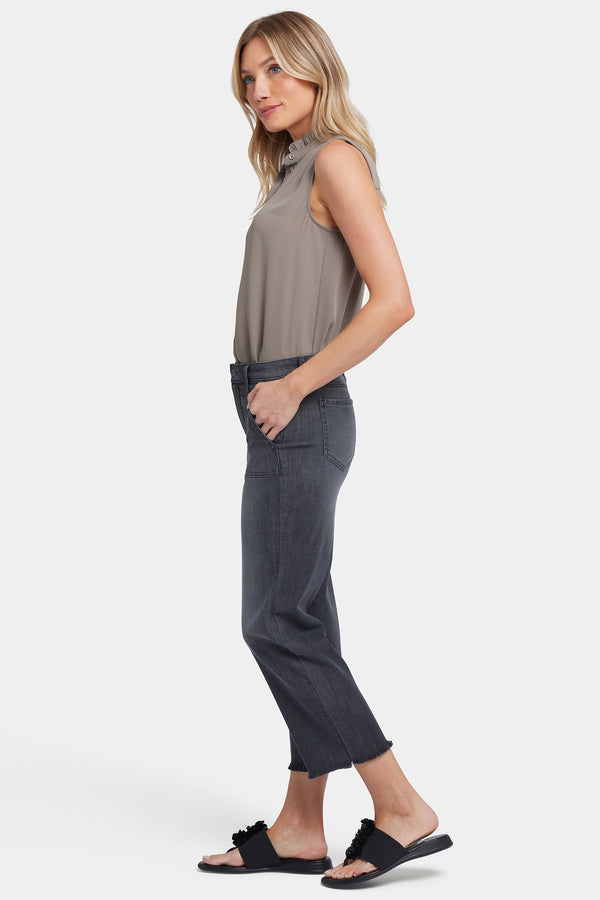 Nydj Relaxed Piper Crop Jeans In Petite
