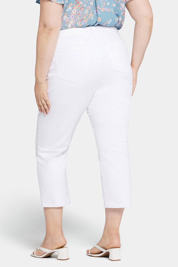 nydj Relaxed Piper Crop Jeans In Plus Size