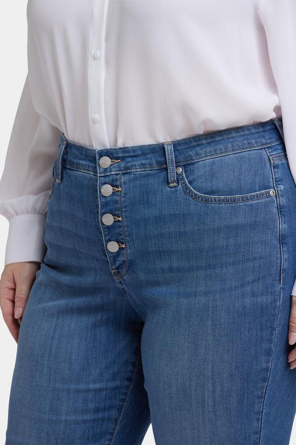 Nydj Relaxed Piper Crop Jeans In Plus Size