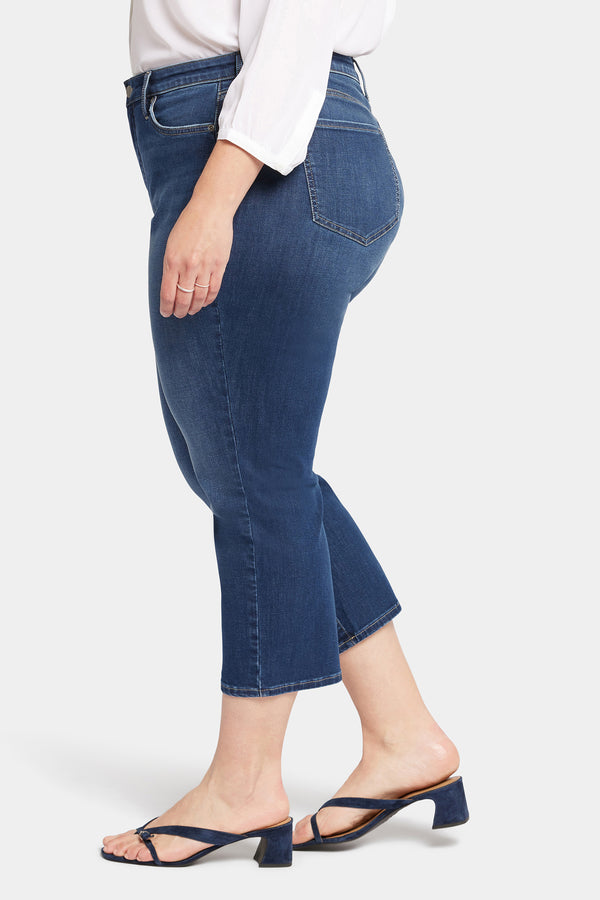 Nydj Relaxed Piper Crop Jeans In Plus Size