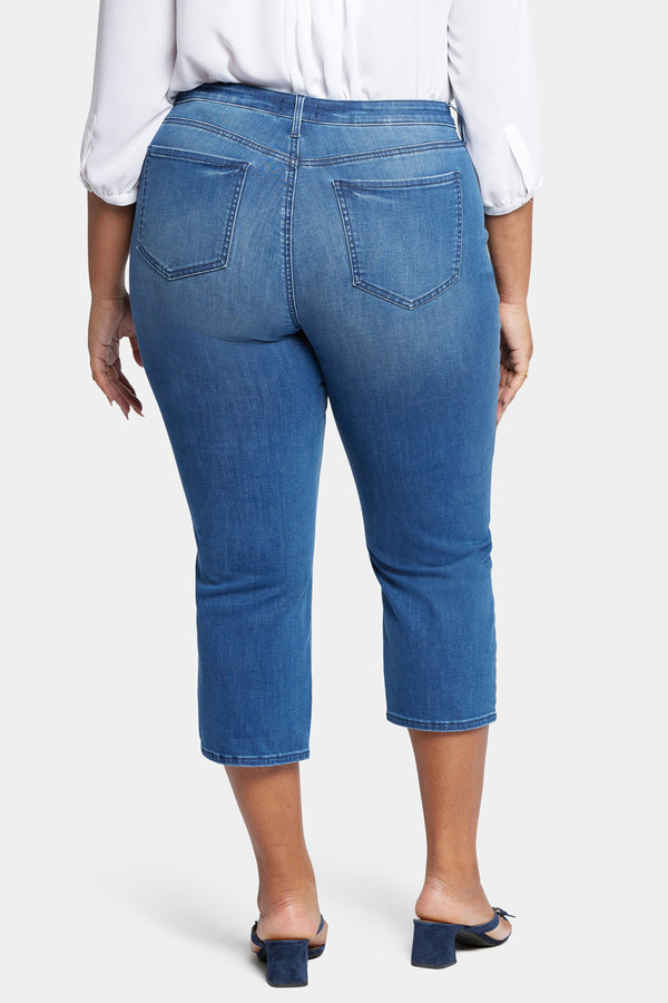 nydj Relaxed Piper Crop Jeans In Plus Size