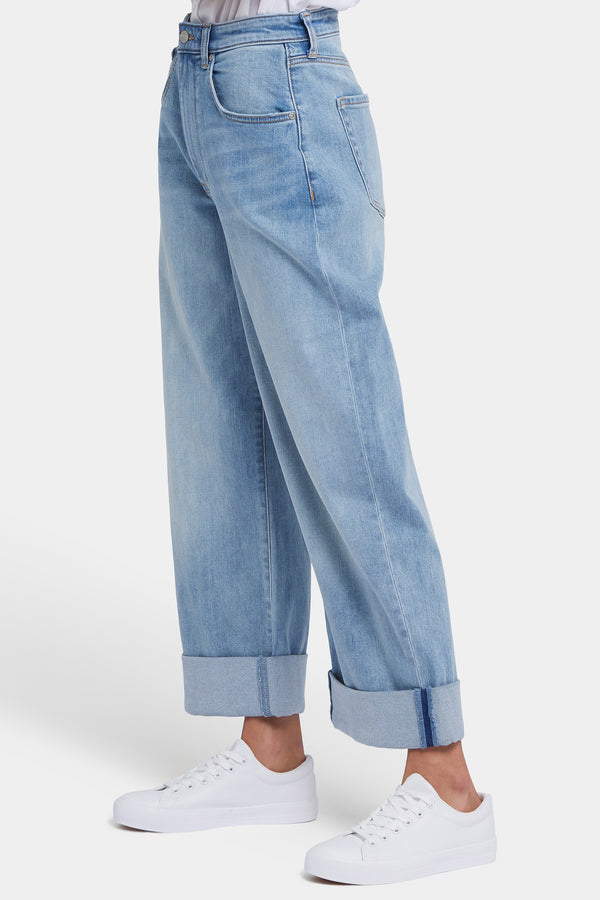 Nydj Renee Baggy Wide Leg Jeans