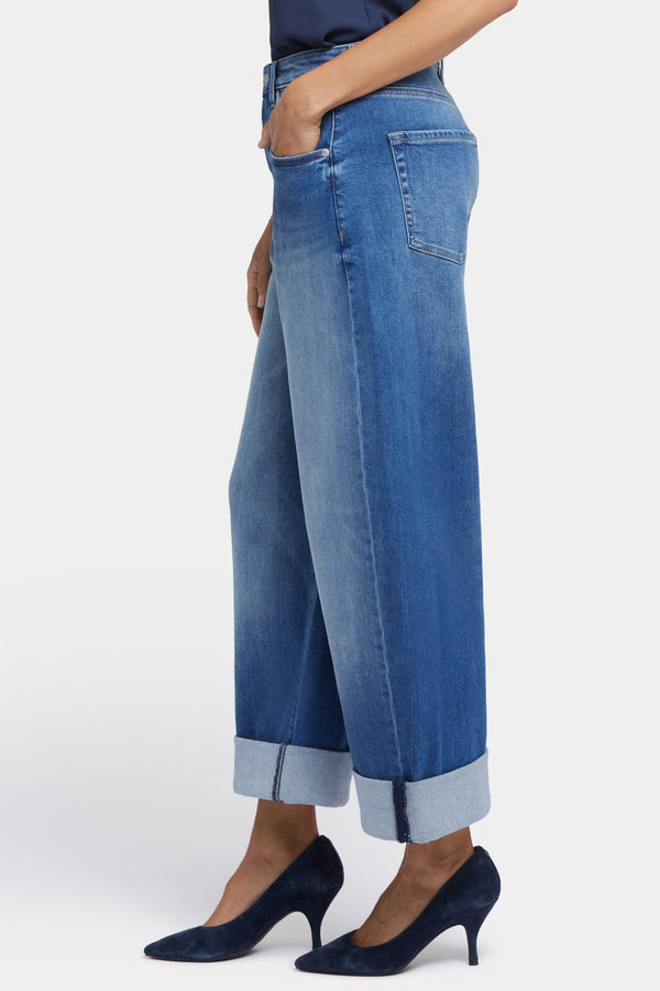 Nydj Renee Baggy Wide Leg Jeans