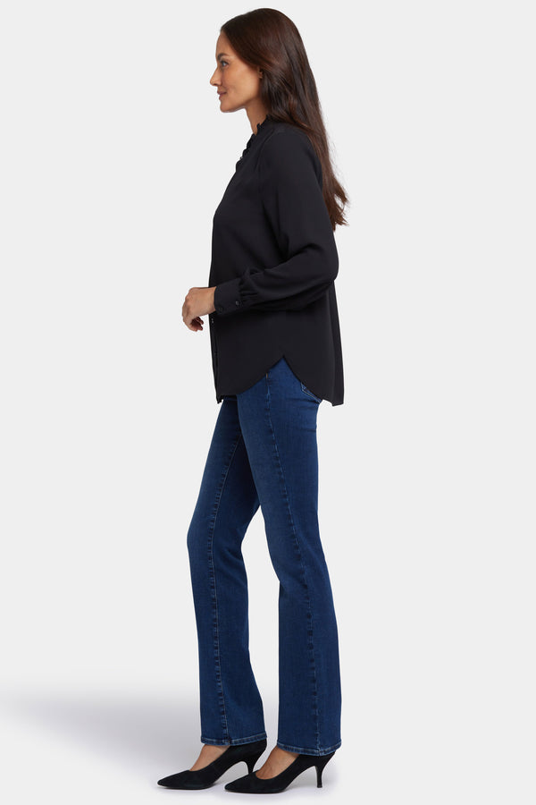 Nydj Ruffle Neck Blouse