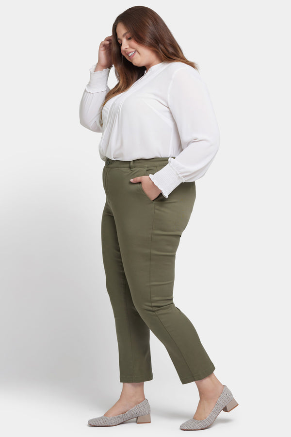 Nydj Sadie Slim Pants In Plus Size