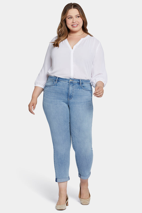Nydj Sheri Slim Ankle Jeans In Plus Size