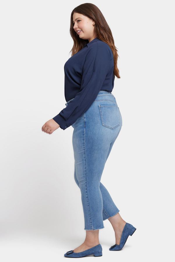 Nydj Sheri Slim Ankle Jeans In Plus Size