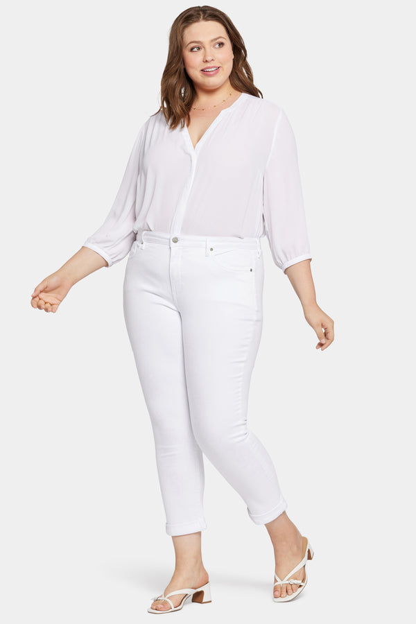 Nydj Sheri Slim Ankle Jeans In Plus Size