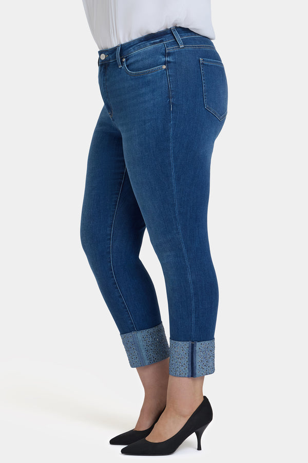 Nydj Sheri Slim Ankle Jeans In Plus Size