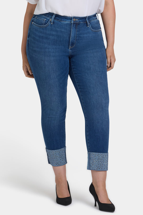 Nydj Sheri Slim Ankle Jeans In Plus Size