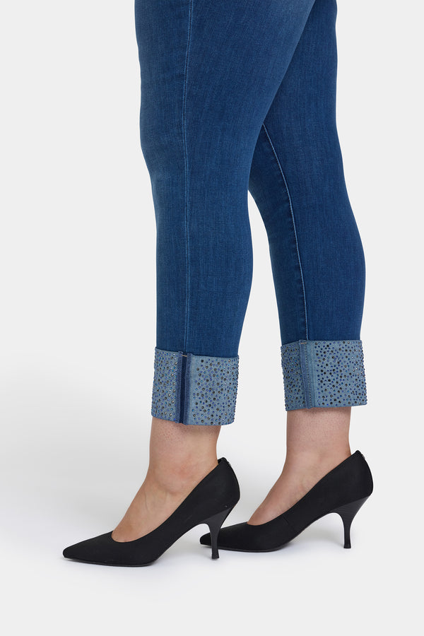 nydj Sheri Slim Ankle Jeans In Plus Size