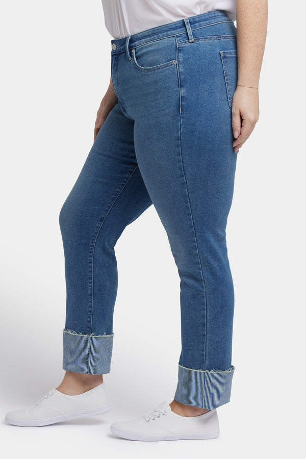 Nydj Sheri Slim Ankle Jeans In Plus Size