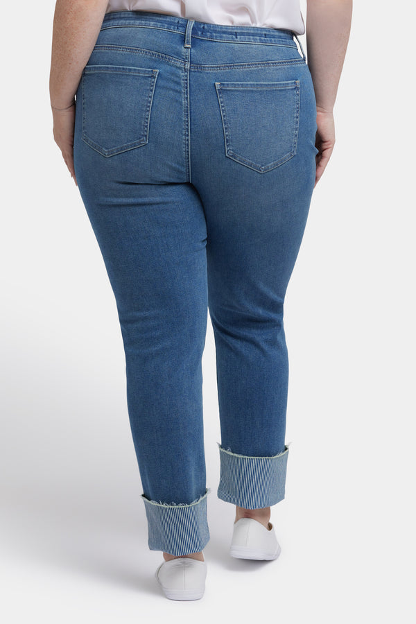 nydj Sheri Slim Ankle Jeans In Plus Size
