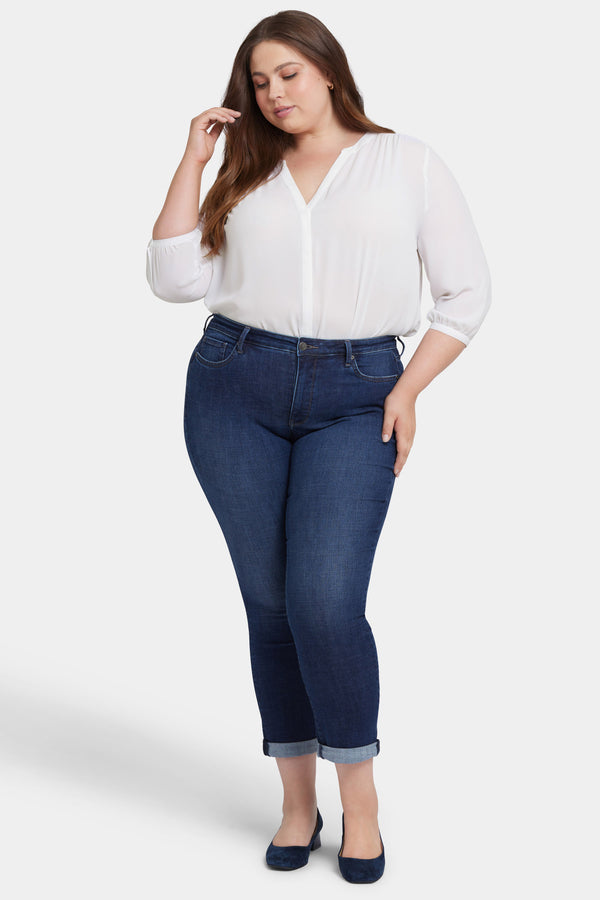 Nydj Sheri Slim Ankle Jeans In Plus Size