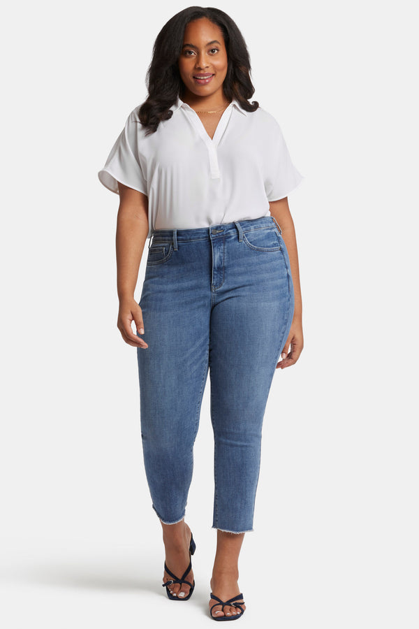 Nydj Sheri Slim Ankle Jeans In Plus Size