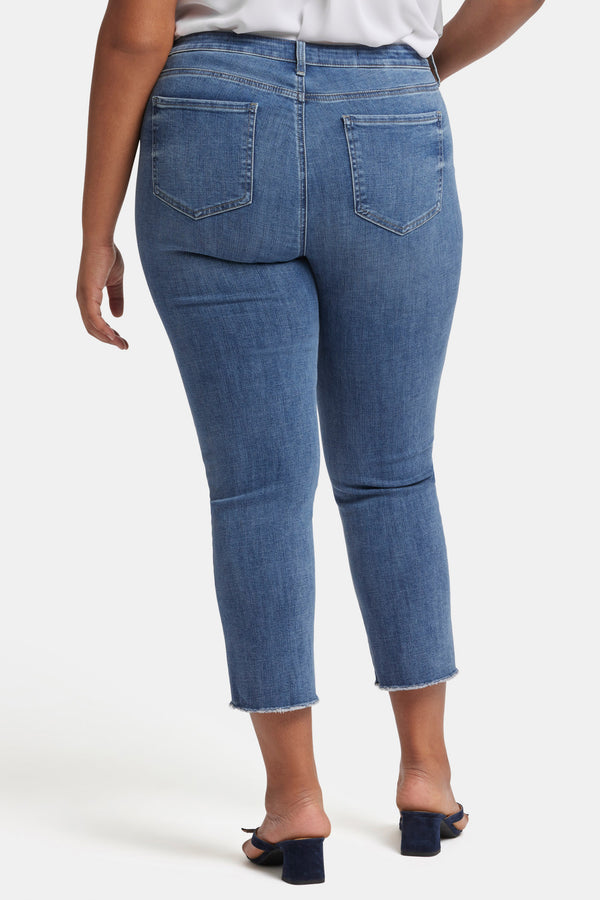 nydj Sheri Slim Ankle Jeans In Plus Size
