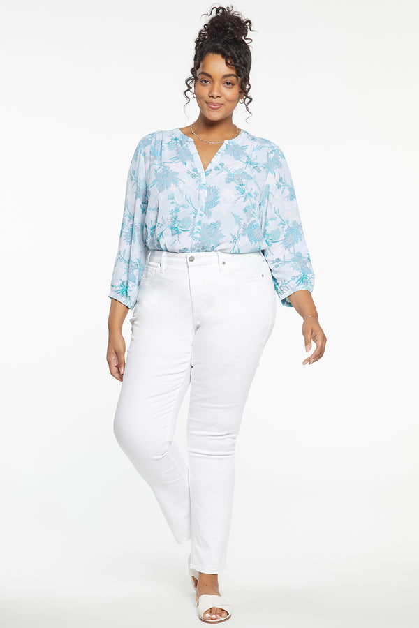 Nydj Sheri Slim Jeans In Plus Size