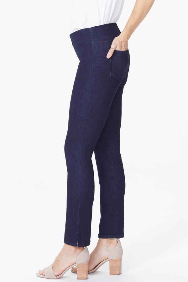 nydj Skinny Ankle Pull-On Jeans In Petite