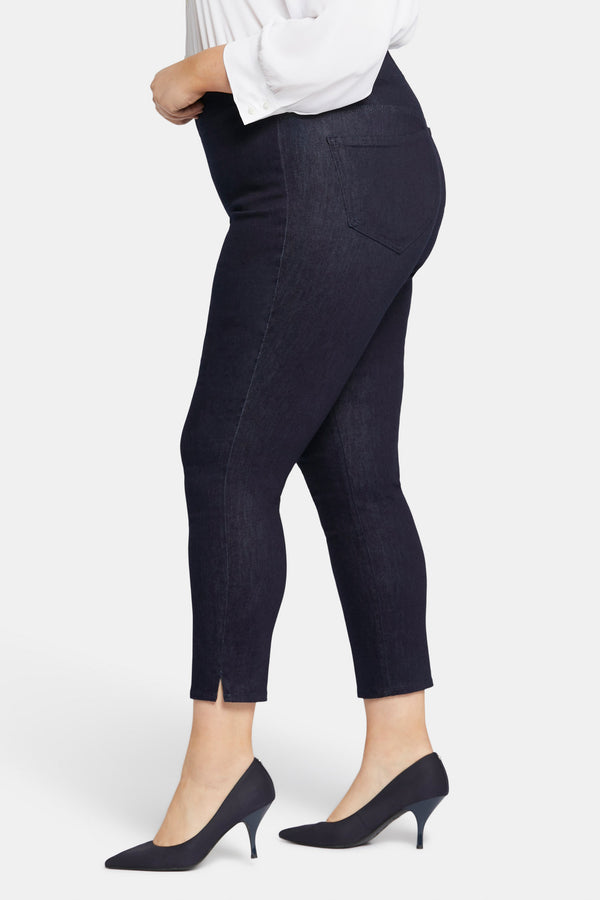 Nydj Skinny Ankle Pull-on Jeans In Plus Size