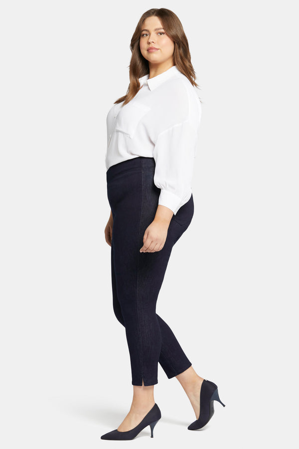 Nydj Skinny Ankle Pull-on Jeans In Plus Size