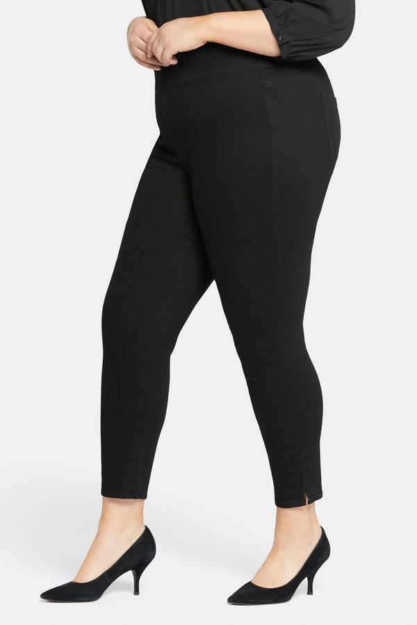 Nydj Skinny Ankle Pull-on Jeans In Plus Size