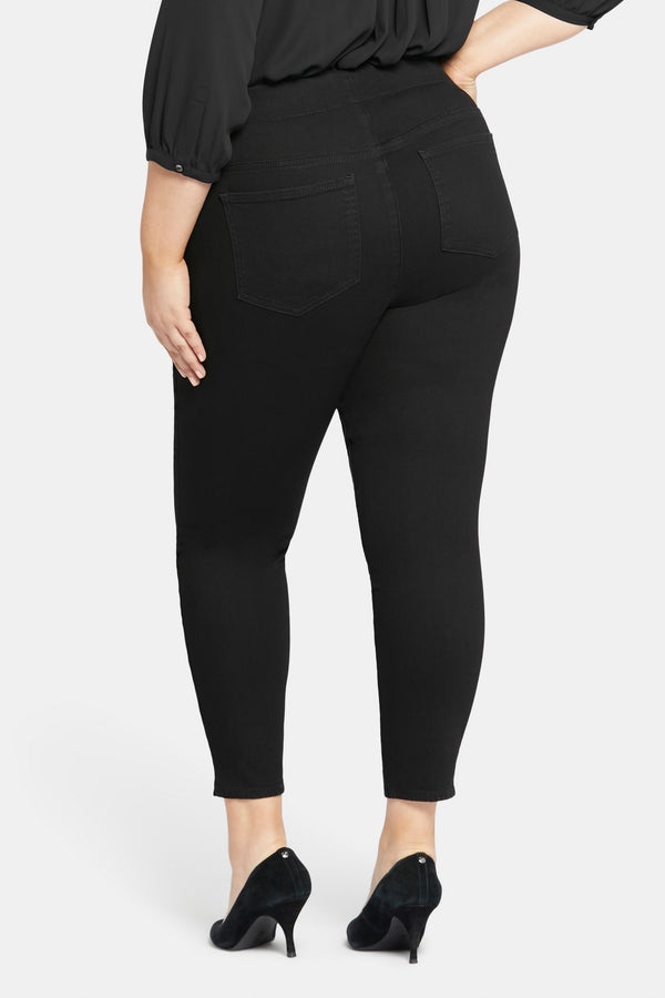 nydj Skinny Ankle Pull-on Jeans In Plus Size