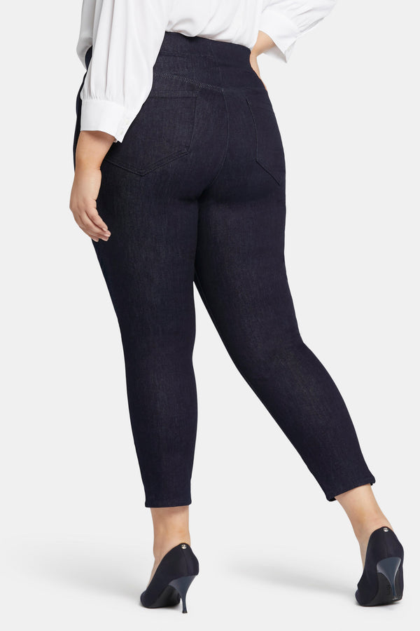 nydj Skinny Ankle Pull-on Jeans In Plus Size