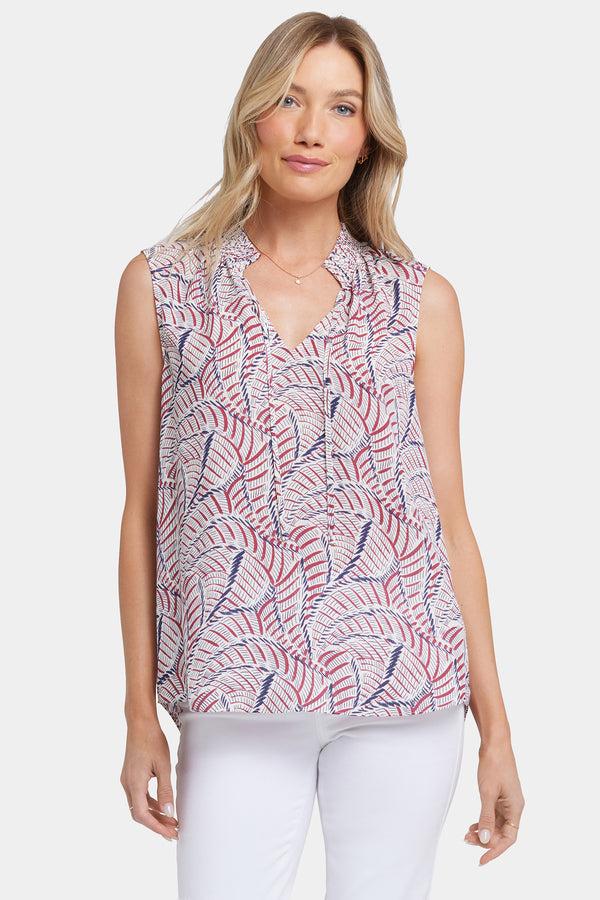 Nydj Sleeveless Gemma Blouse