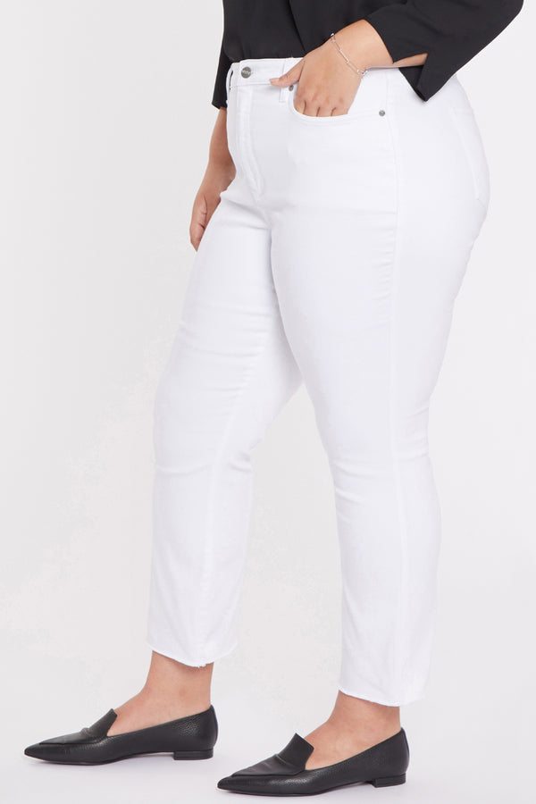 Nydj Slim Bootcut Ankle Jeans In Plus Size
