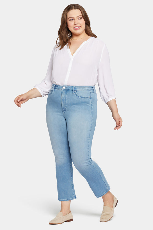 Nydj Slim Bootcut Ankle Jeans In Plus Size