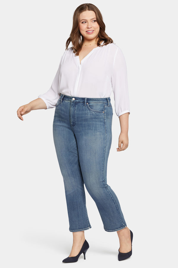 Nydj Slim Bootcut Ankle Jeans In Plus Size