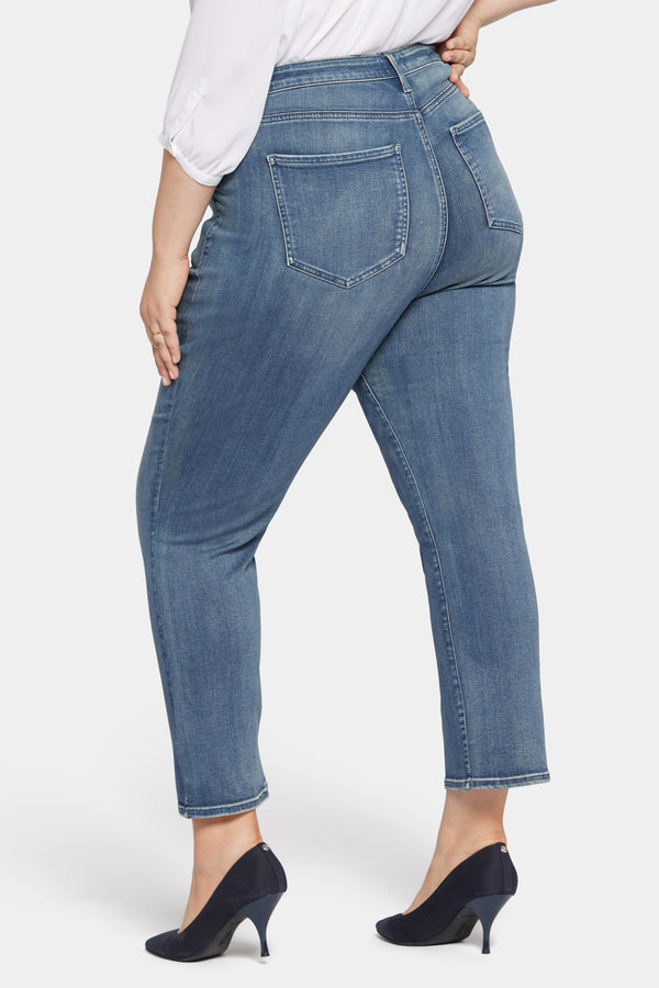 nydj Slim Bootcut Ankle Jeans In Plus Size