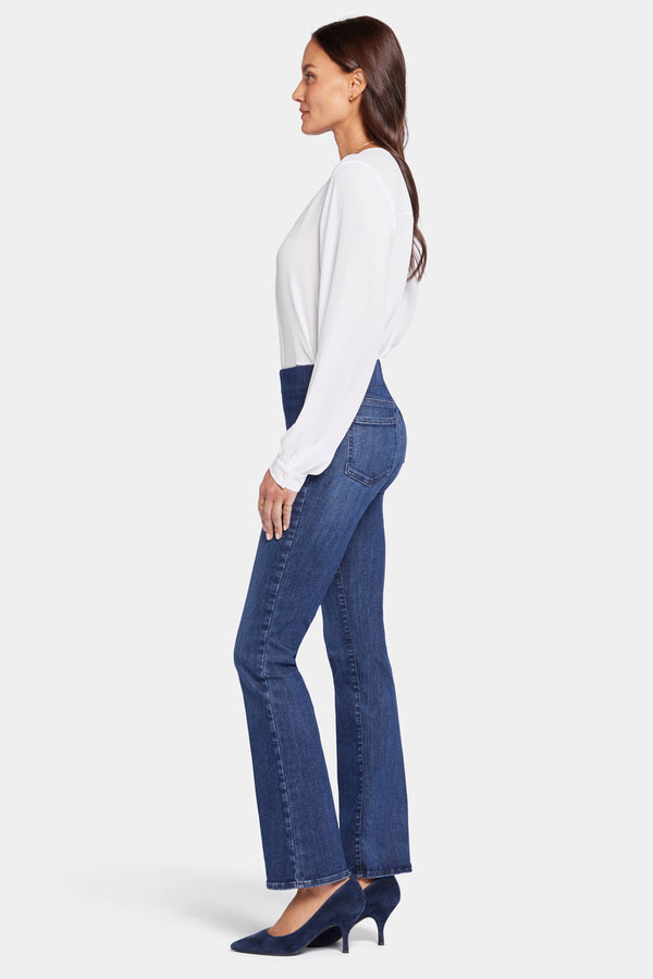 Nydj Slim Bootcut Pull-On Jeans In Petite