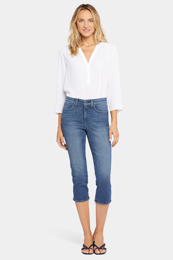 Nydj Slim Straight Crop Jeans
