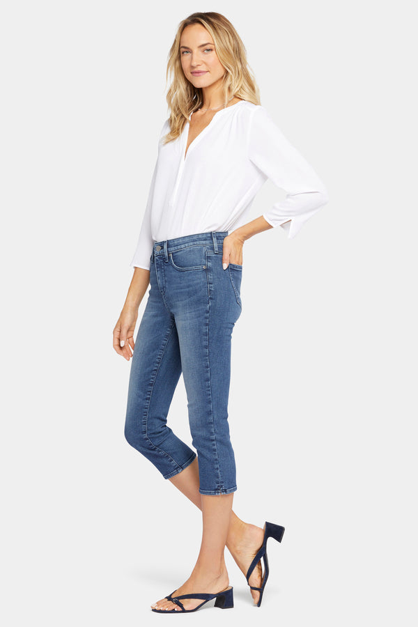 Nydj Slim Straight Crop Jeans