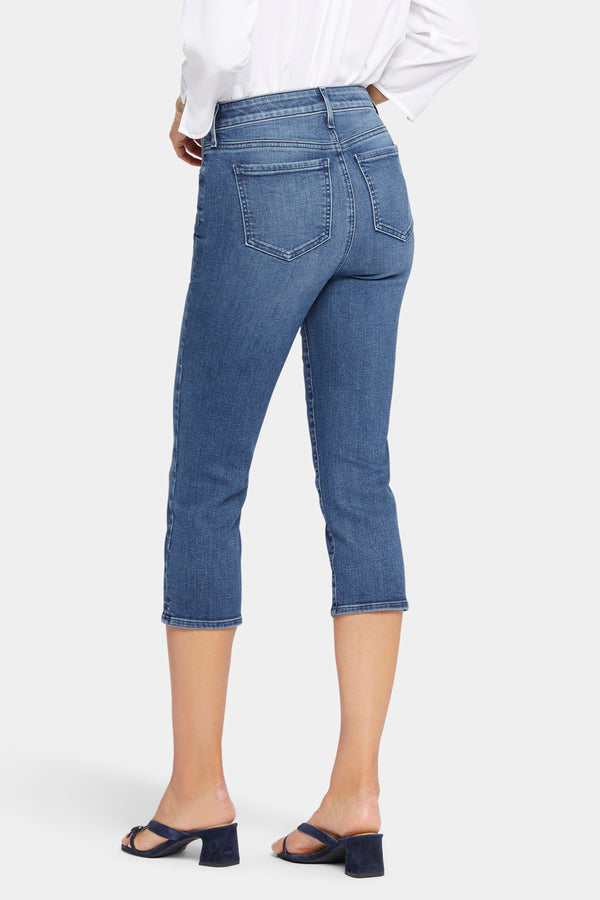 nydj Slim Straight Crop Jeans