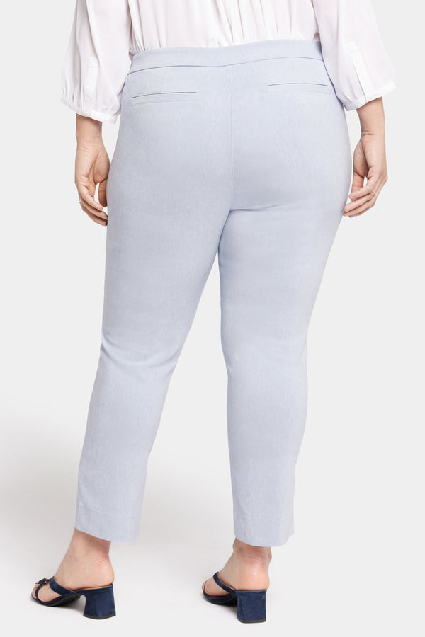 nydj Slim Trouser Ankle Pants In Plus Size