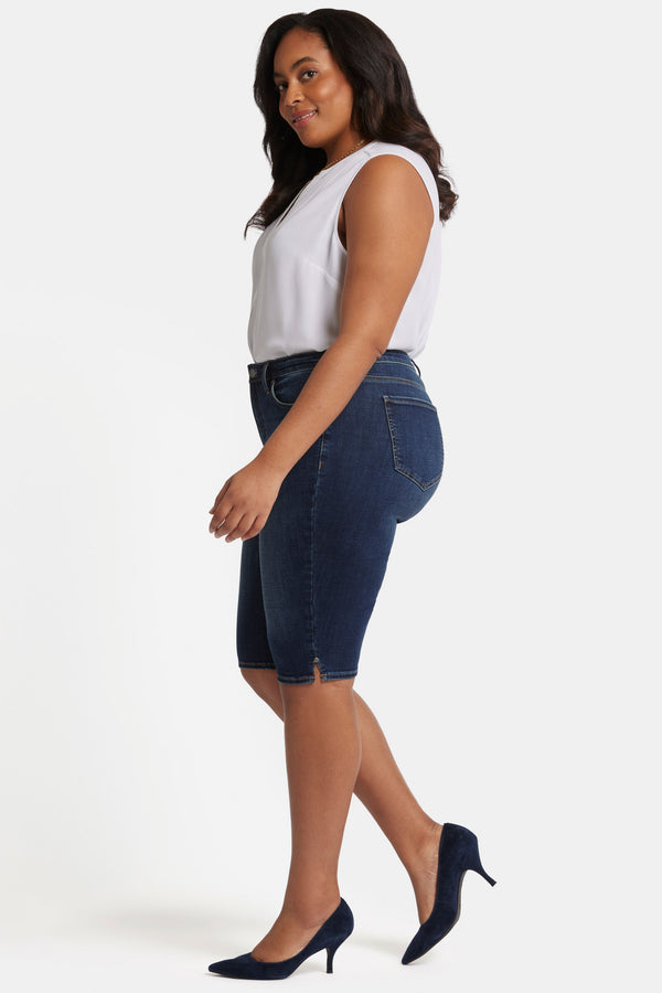 Nydj Sophie Bike Capri Jeans In Plus Size