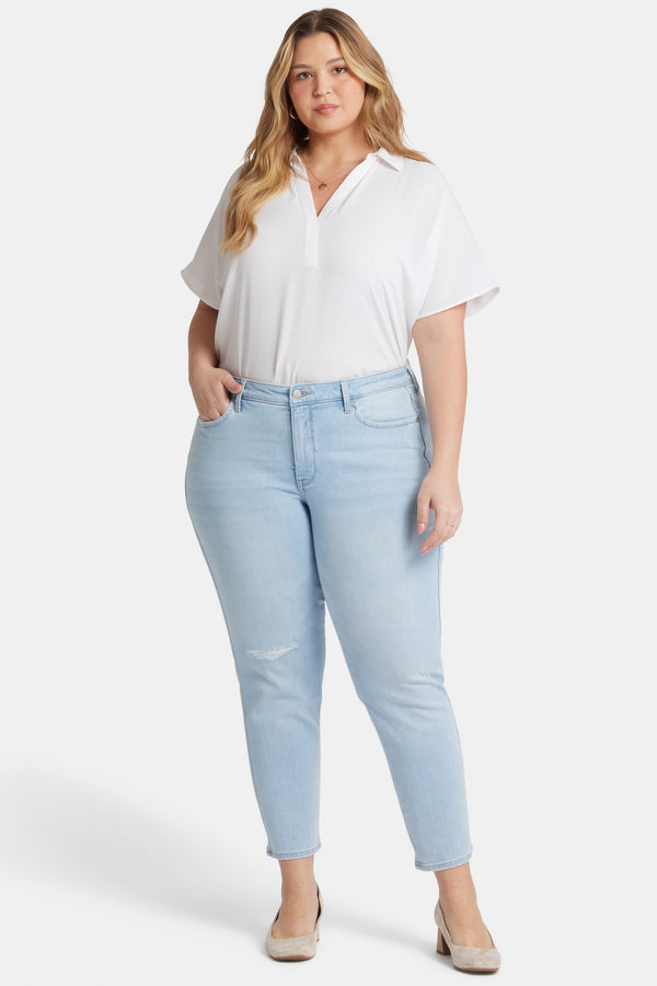 Nydj Stella Tapered Ankle Jeans In Plus Size
