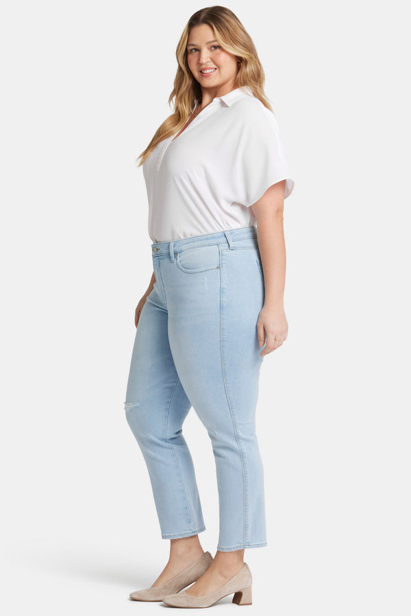 Nydj Stella Tapered Ankle Jeans In Plus Size