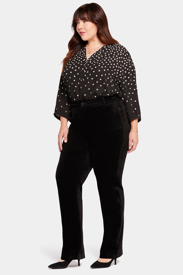 Nydj Straight Leg Trouser Pants In Plus Size