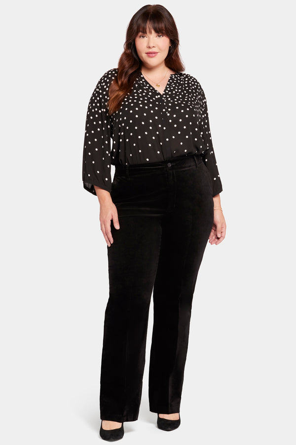 Nydj Straight Leg Trouser Pants In Plus Size