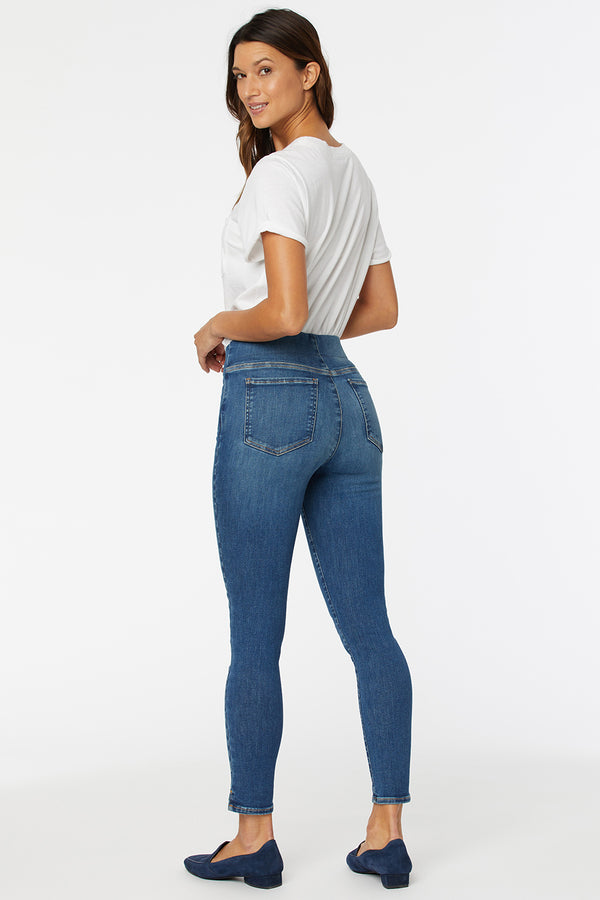 Nydj Super Skinny Ankle Pull-On Jeans In Petite