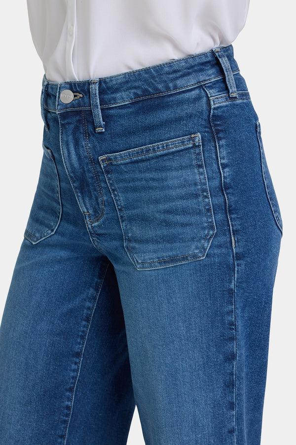 Nydj Teresa Wide Leg Ankle Jeans In Petite