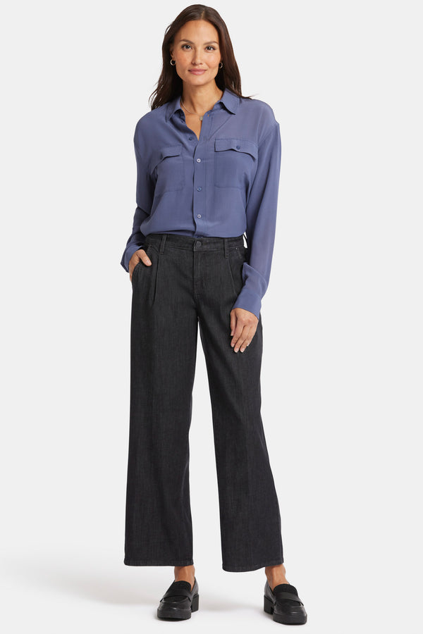 Nydj Teresa Wide Leg Ankle Jeans In Petite