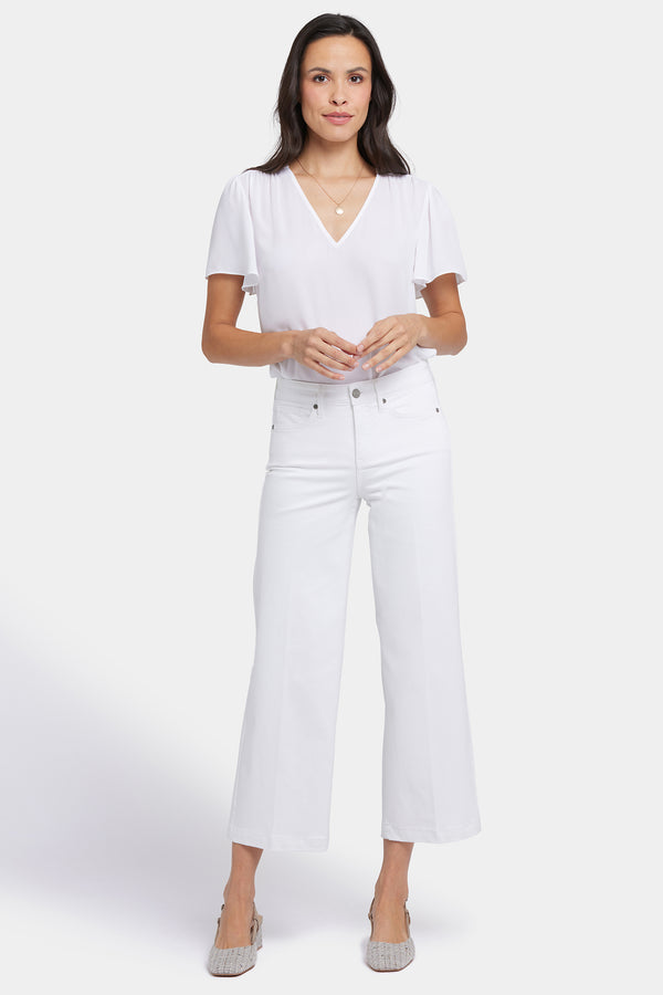 Nydj Teresa Wide Leg Ankle Jeans In Petite