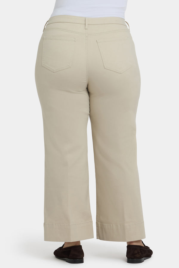 Nydj Teresa Wide Leg Ankle Jeans In Plus Size